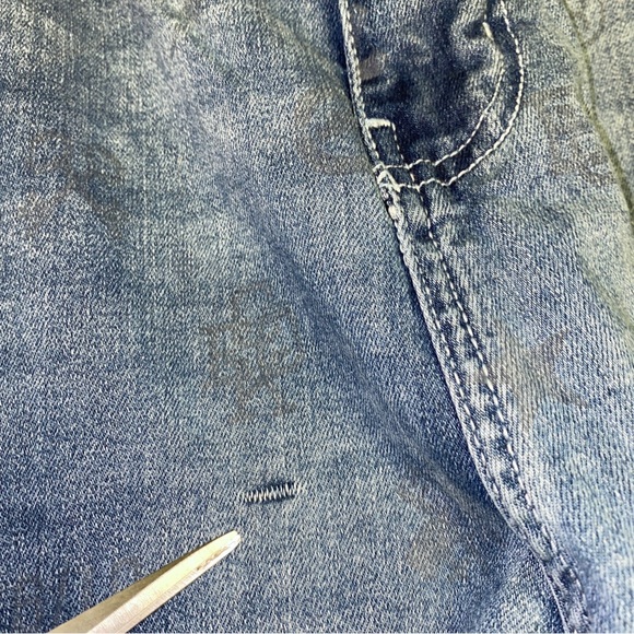 Ecko Unltd Jeans Mens 42x31 (40x31) Slim Straight Hip Hop Rap Streetwear Y2K AOP - Picture 11 of 16